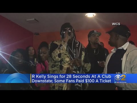 R. Kelly Sings For 28 Seconds In Springfield