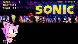 Classic Sonic Simulator TEST SERVER sunday stream #shorts