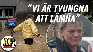 Hör de drabbade av översvämningarna