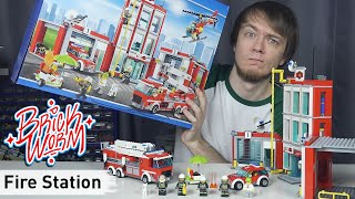 Лего LEGO City Fire Station 60110 Brickworm