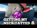 GETTING MY NECK TATTOOED!!! / CARMEET/TAKEOVER