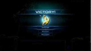 New Heart of the Swarm Protoss Victory - Dialog Effect
