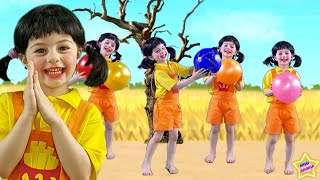 Batatinha Frita 1 2 3 em Five Little Monkeys 동요와 어린이 노래 | Kids Song - Mimi Julinha