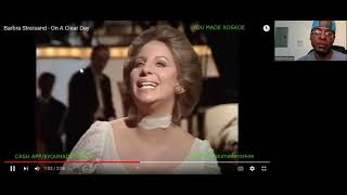 Barbra Streisand - On A Clear Day (Live) Reaction #barbrastreisand #music