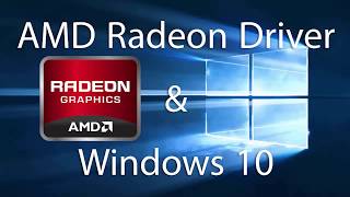 unable to find radeon 4200 driver windows 10