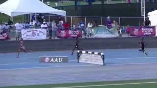 Ashton Allen 54.68s 400m AAU Junior Olympics 12yr Boys Champion 2014