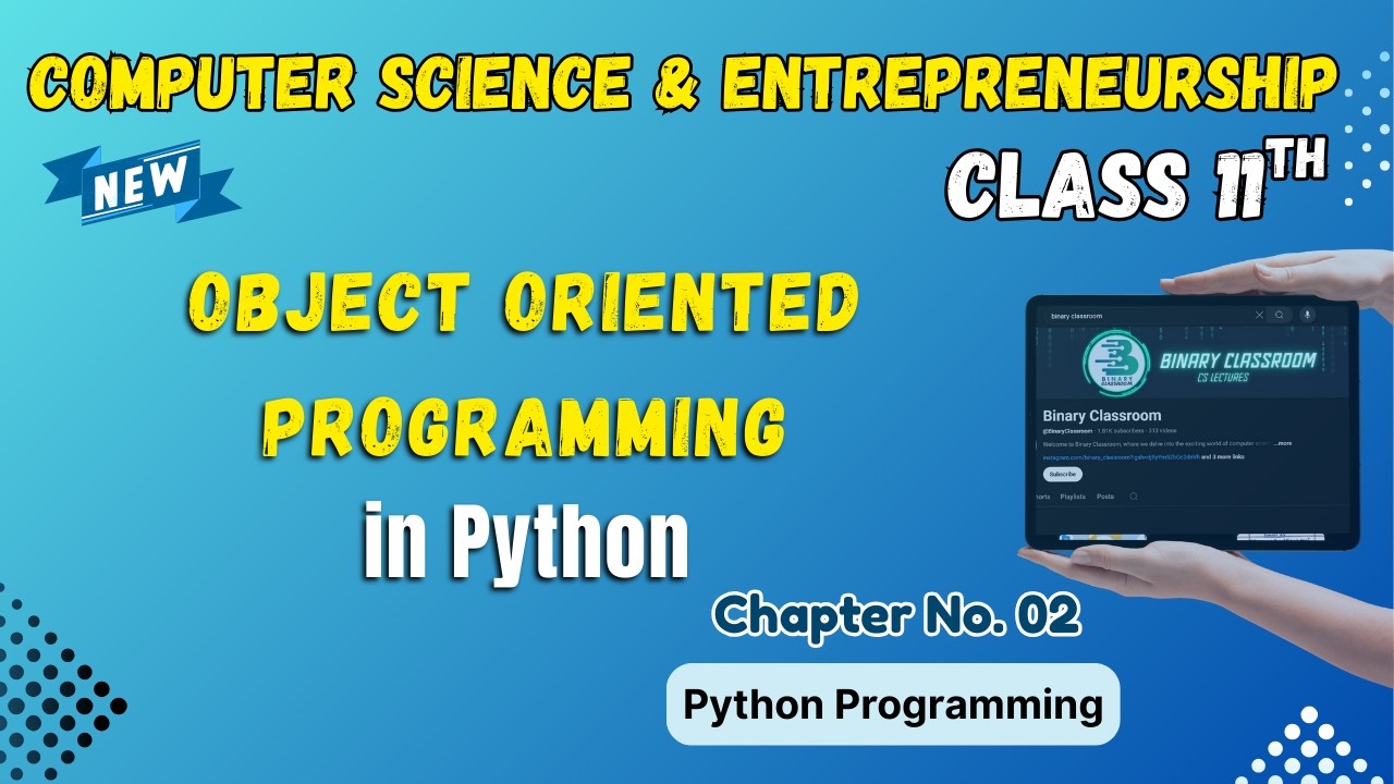 074 Object Oriented Programming Chapter 2 Class 11th Computer Science ...