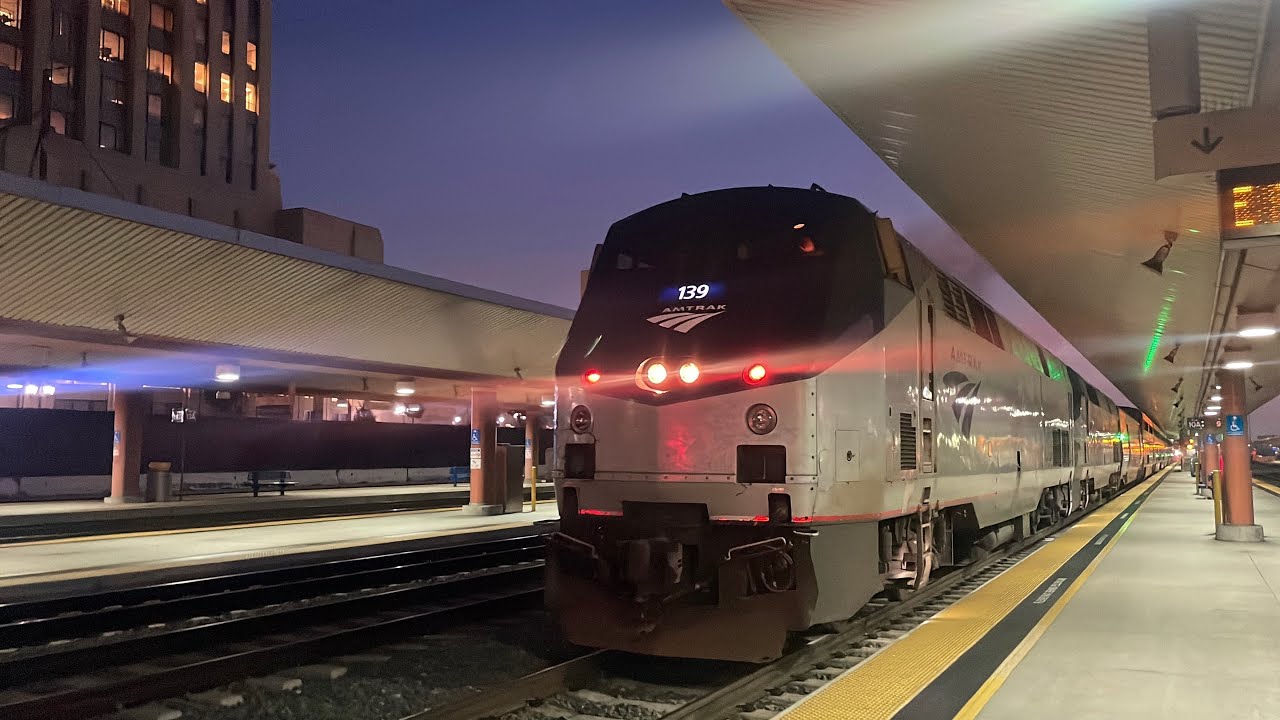Trains of Arizona Part 1 Amtrak Southwest chief Train ride From Los ...