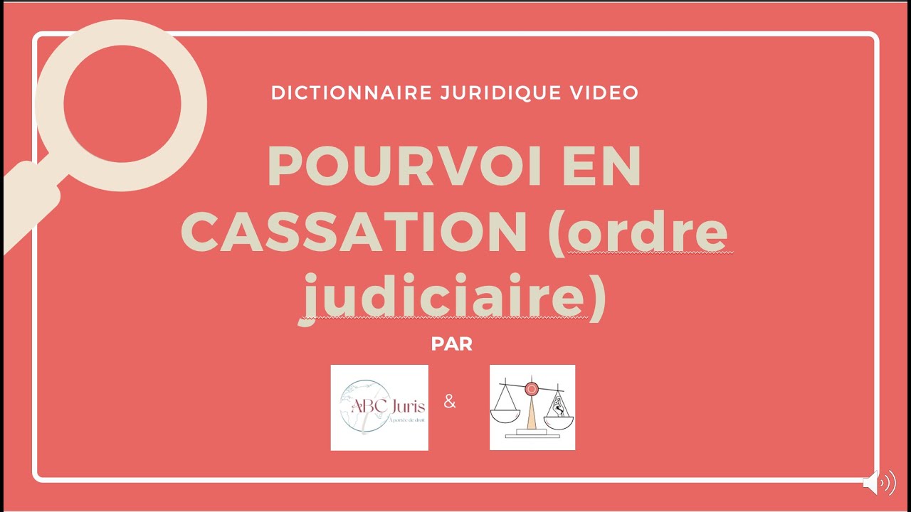 POURVOI en CASSATION 🔤 YouTube POURVOI en CASSATION 🔤 YouTube
