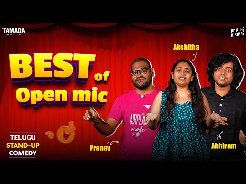 Best Of Open Mic | Telugu Stand-Up Comedy | MicKiKirkiri | Telugu Open Mic |
