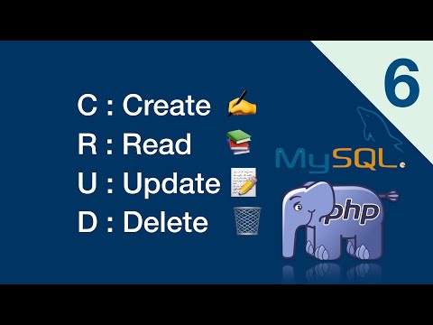 6. CRUD in php | Reading data from database
