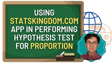 STATISTICS - using statskingdom.com to answer hypothesis test problem on one-sample PROPORTION