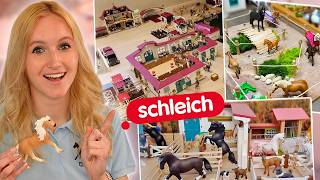 Mega Schleich PAARDEN MANEGES van KIJKERS beoordelen! 😳🐴 3.0