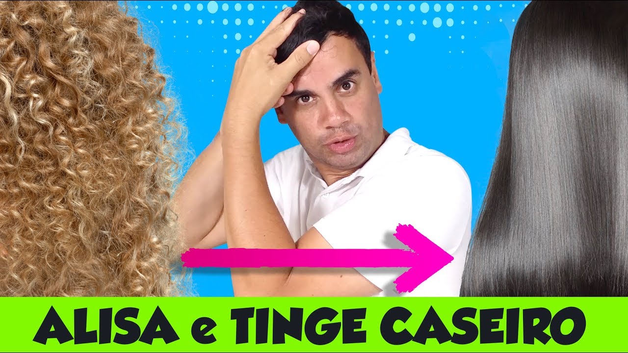 ALISA SEUS CABELOS e COLORE OS FIOS BRANCOS (COM PRODUTOS CASEIROS) - Fubá online