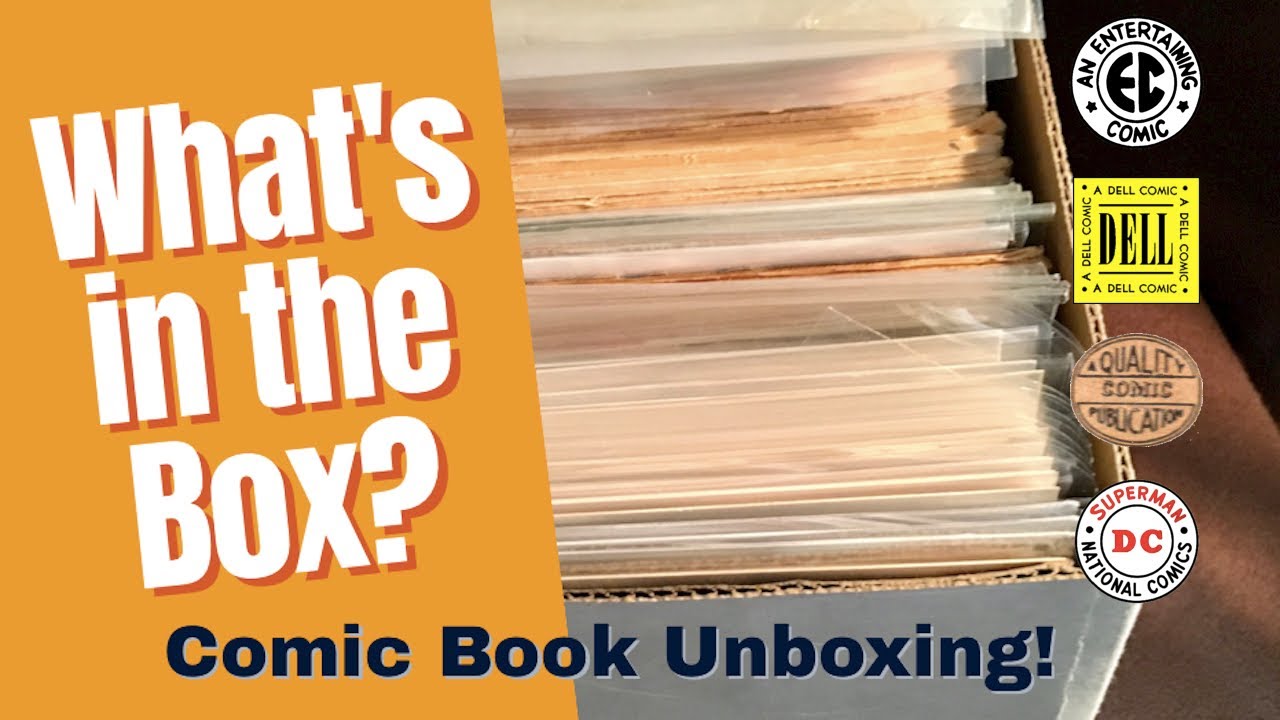 unboxing Comics | Finding More 1950s Comic Books from EC, Quality, Toby Press, and Dell!