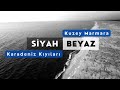 Karadeniz Kıyıları Siyah-Beyaz Görüntüler - Black Sea Black and White Footage | Drone 4K