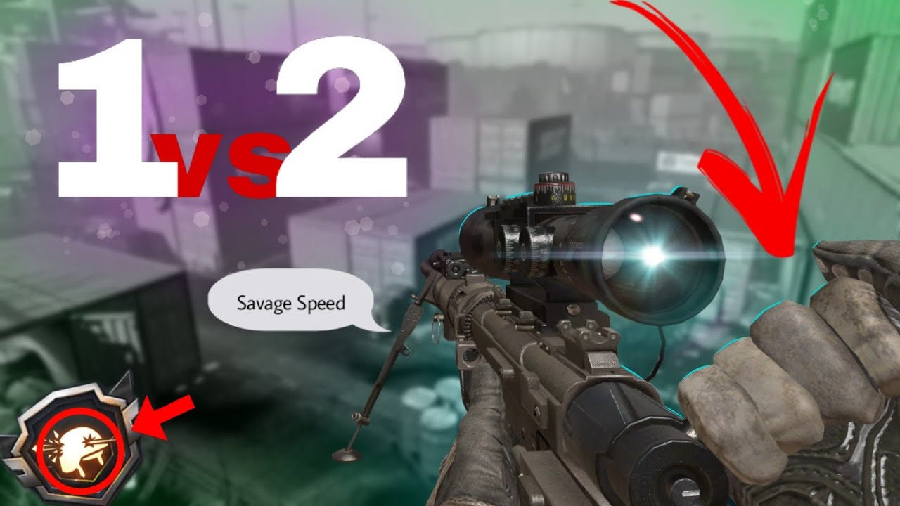 1vs2 + Handcam , Unbelievable Codm Sniper in The World 🌎 | Best Sniper Ever in Cod Mobile 