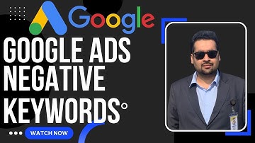 Google Ads Negative Keywords 2025 | How to Add / Delete Negative Keywords | Google Ads Tutorial 2025