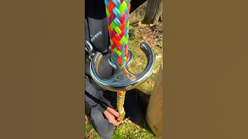 Simple as… NEW Hexarope Hands Up rigging device #rigging #climbing #treework