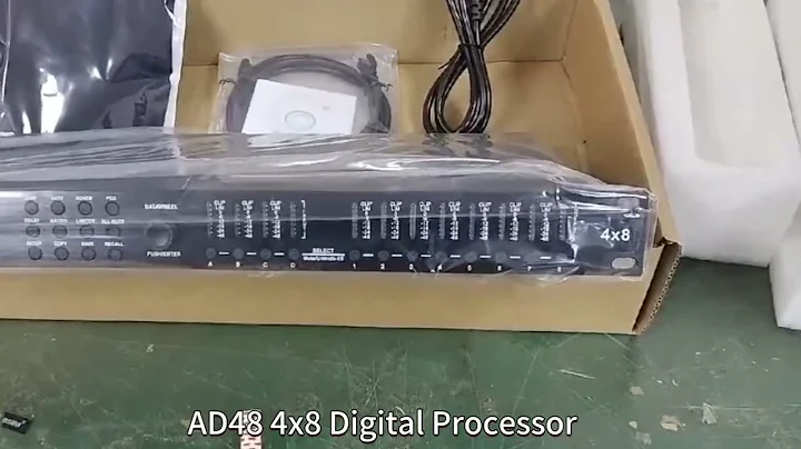 AD48 4 input 8 output 24Bit 48K DSP Professional Digital Processor.Local Delivery for E.U.Countries!