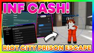 Riot City 🚨 Prison Escape Script *NO KEY* - AUTOFARM, INF CASH, KILL AURA + More! screenshot 4