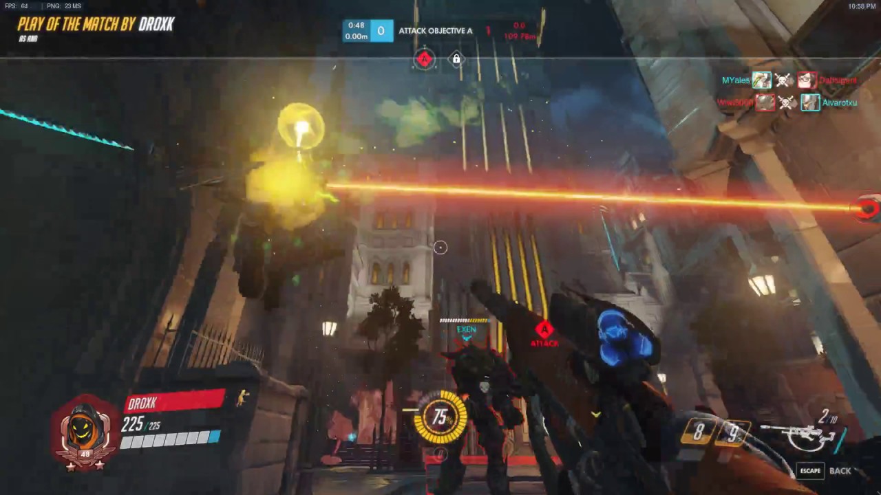 Overwatch - POTG Ana SoloQ