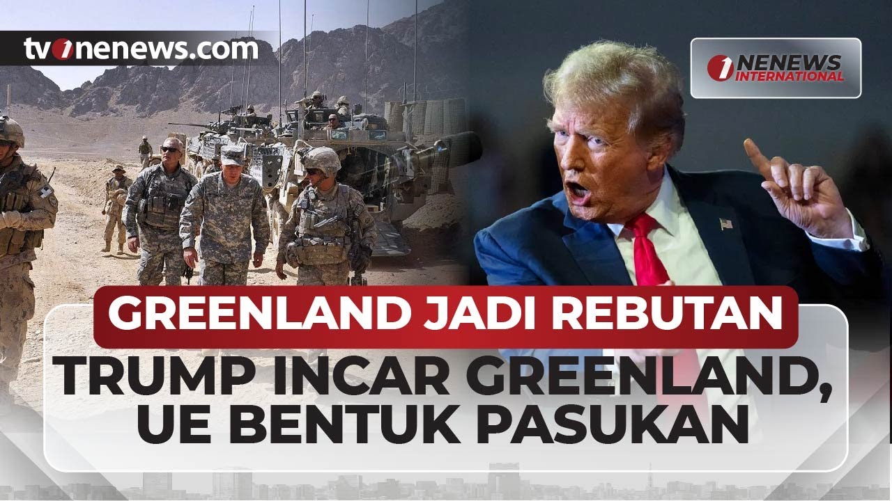 [LIVE]🔴Ambisi Trump Kuasai Greenland, Inggris Siap Sita Kapal Rusia | OneNews International