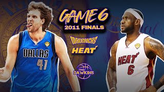 Miami Heat Vs Dallas Mavericks 2011 Nba Finals Game 6 Not 1, Not 2..