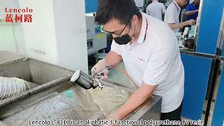 Slippery Soft Touch Elastic UV Resin for Soft touch UV coating, soft touch UV ink screenshot 5