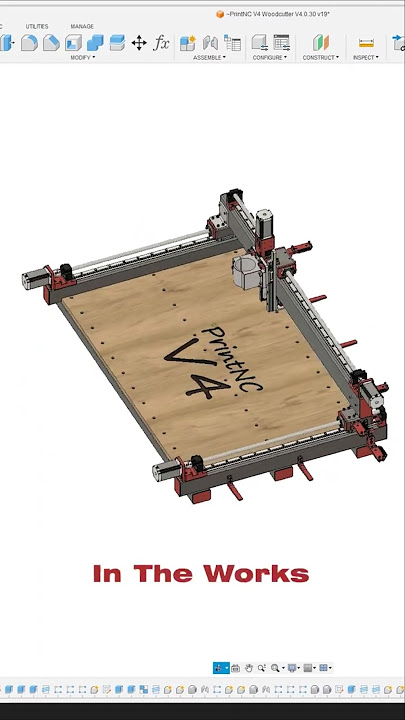 My current DIY project:  A PrintNC CNC Router #shorts #cnc #cncrouter #cncmachine #diy