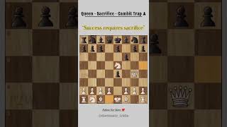 Chess Trap For Beginners || Chess Strategy For Beginners #shorts