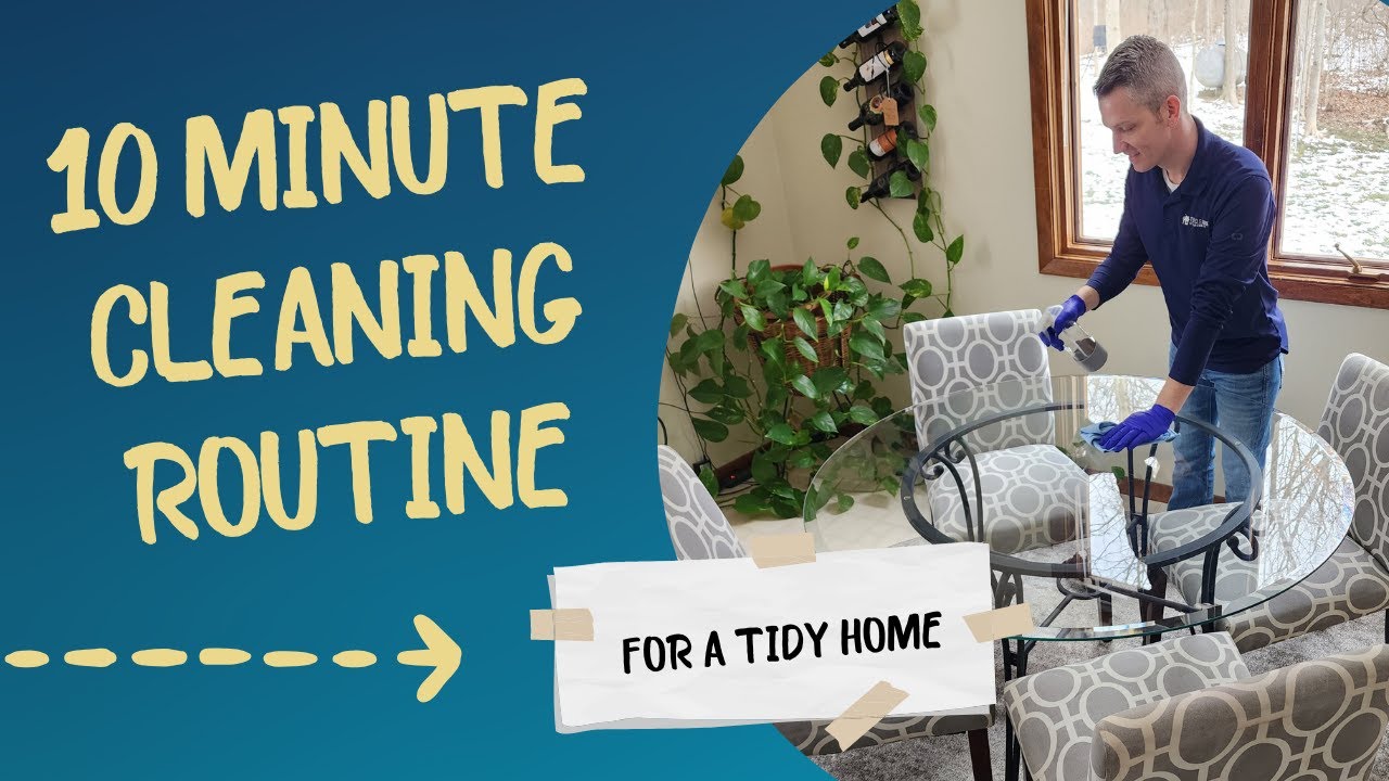 (HOW TO) Quick & Effective 10-Minute Cleaning Routine for a Tidy Home | Time-Saving Cleaning Hacks