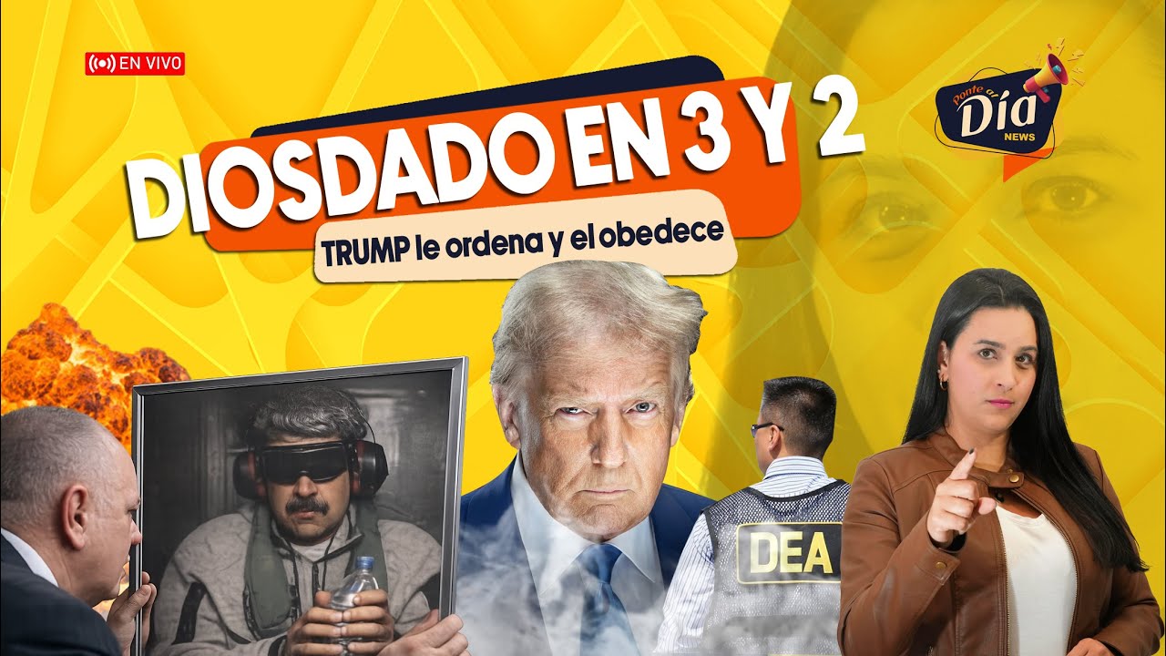 DIOSDADO bajo AMENAZA de Trump. Entrevista General Rivero. PONTE AL DIA con Andreina Ramos