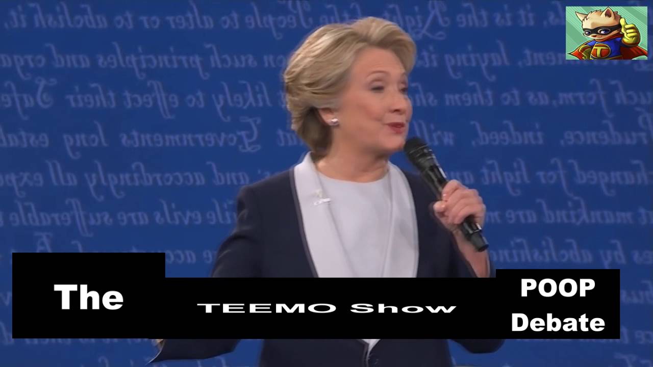 Donald Trump vs Hillary Clinton Debate - FUNNY - The Poop Song - YouTube