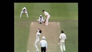 My first Test innings.