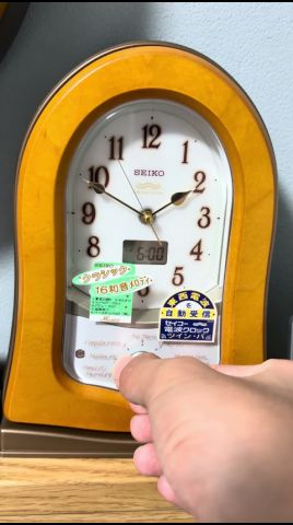 SEIKO MUSICA 目覚まし時計 QM737B #seiko #メロディ時計 #メロディー