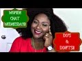 DO&#39;S &amp; DON&#39;TS!! WOMEN CHAT WEDNESDAY