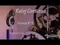 Reloj Continuo - Tutorial Nº 3 # 2 - Caja - Armamos el frente del Escape.