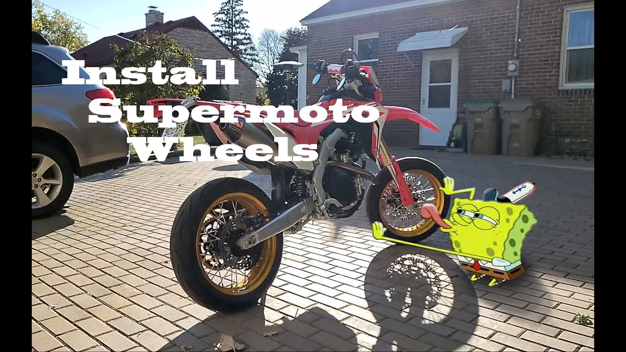 Exactly how to install Warp 9 supermoto wheels, sumo wheels on
