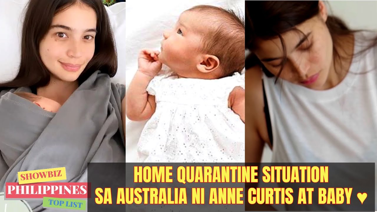HOME QUARANTINE in Australia SHARED by Anne Curtis and Erwann Heussaff