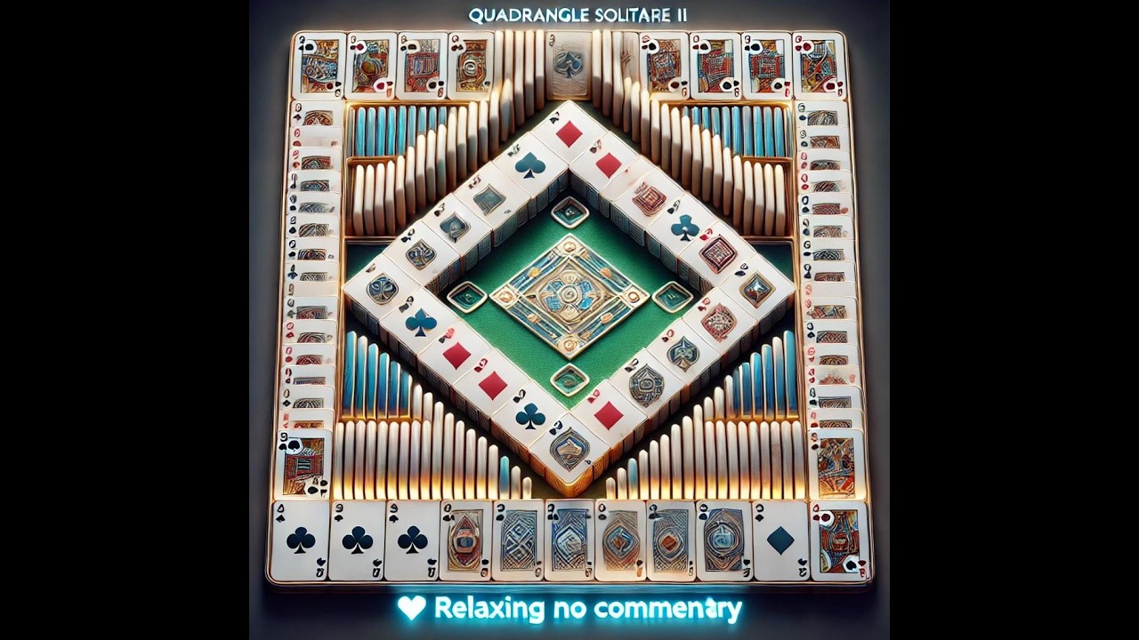 🃏 Quadrangle: Solitaire Forever II Gameplay #3 🎮 | Relaxing No Commentary