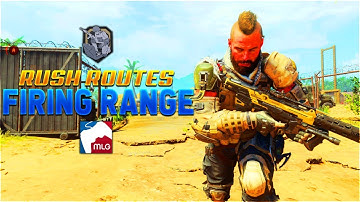 BEST BO4 SnD Rush Routes on FIRING RANGE! (Black Ops 4 Search and Destroy Tips)