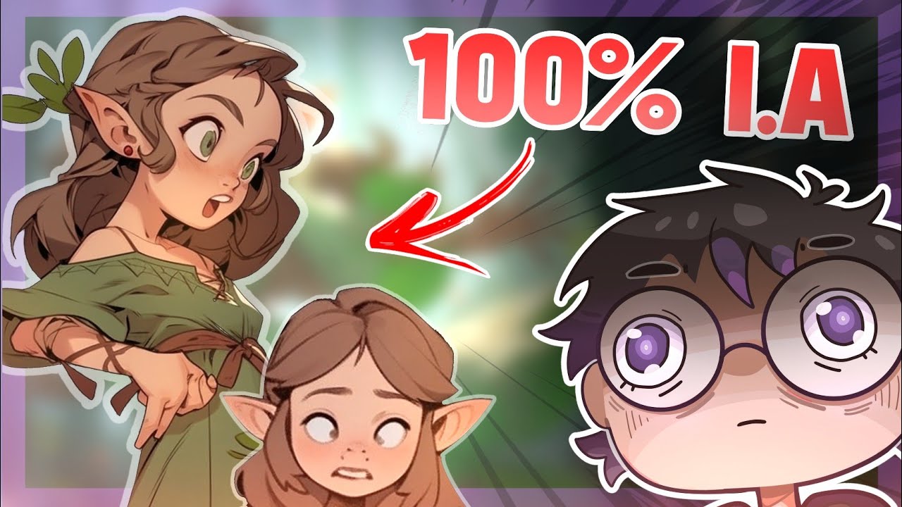 Criaram uma HQ 100% FEITA por IA!