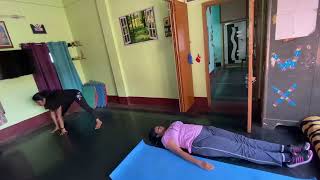 #knee workout # soft exercise for girls # ladies gym screenshot 2