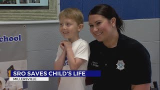 Sumner County SRO saves child's life