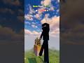 Giant Enderman & Fantasy House on His Cube – Minecraft Timelapse #minecraft #shorts