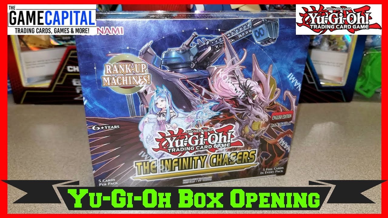 Yu-Gi-Oh The Infinity Chasers Booster Box Opening