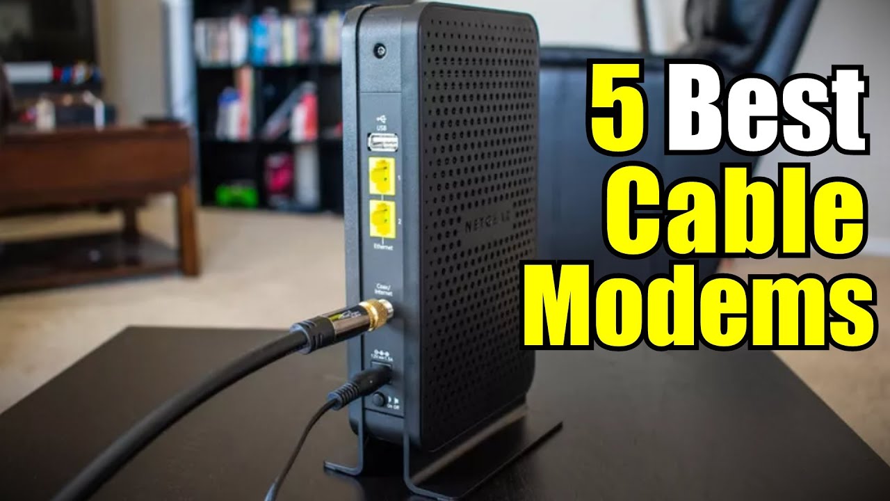 Top 5 Best Cable Modems 2023 YouTube