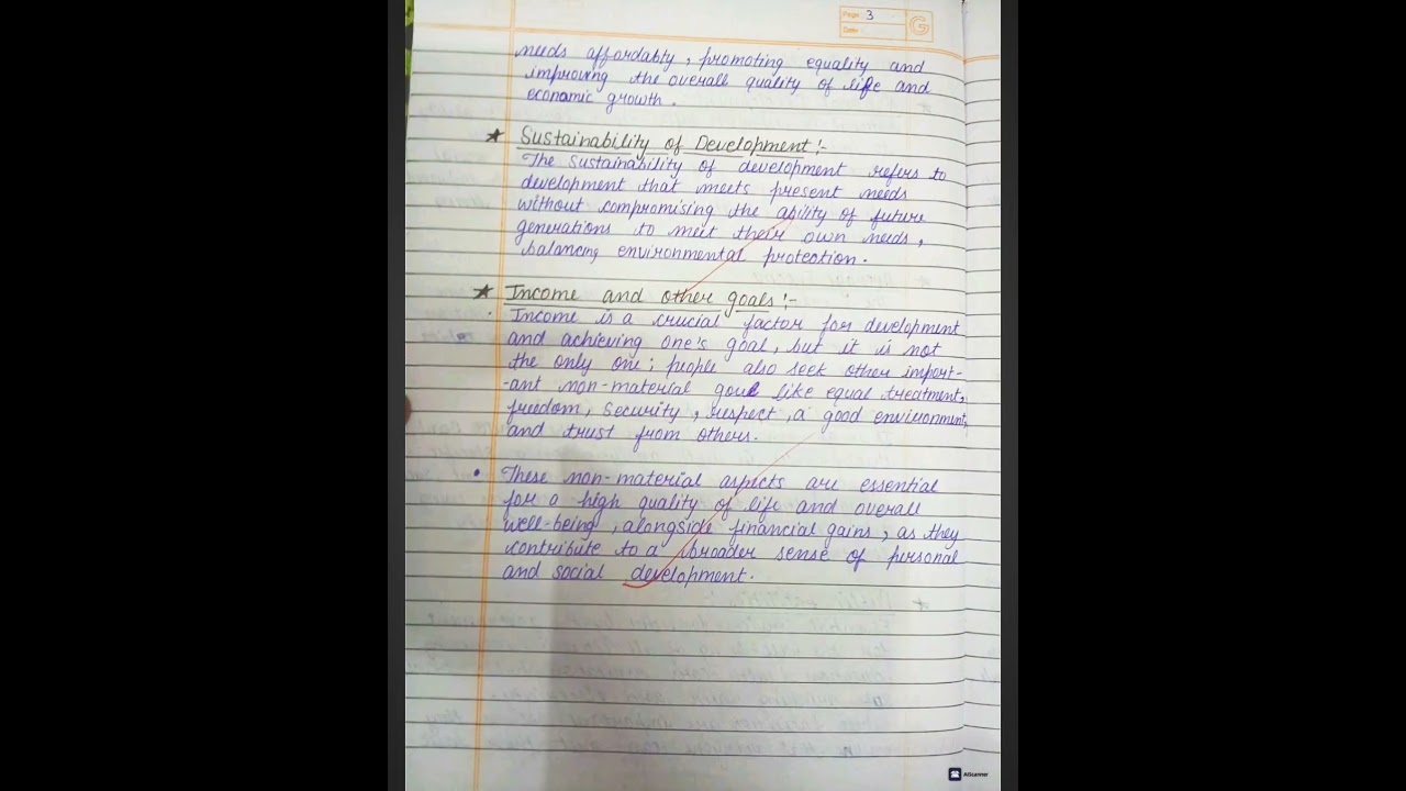 class 10 economics chapter development 