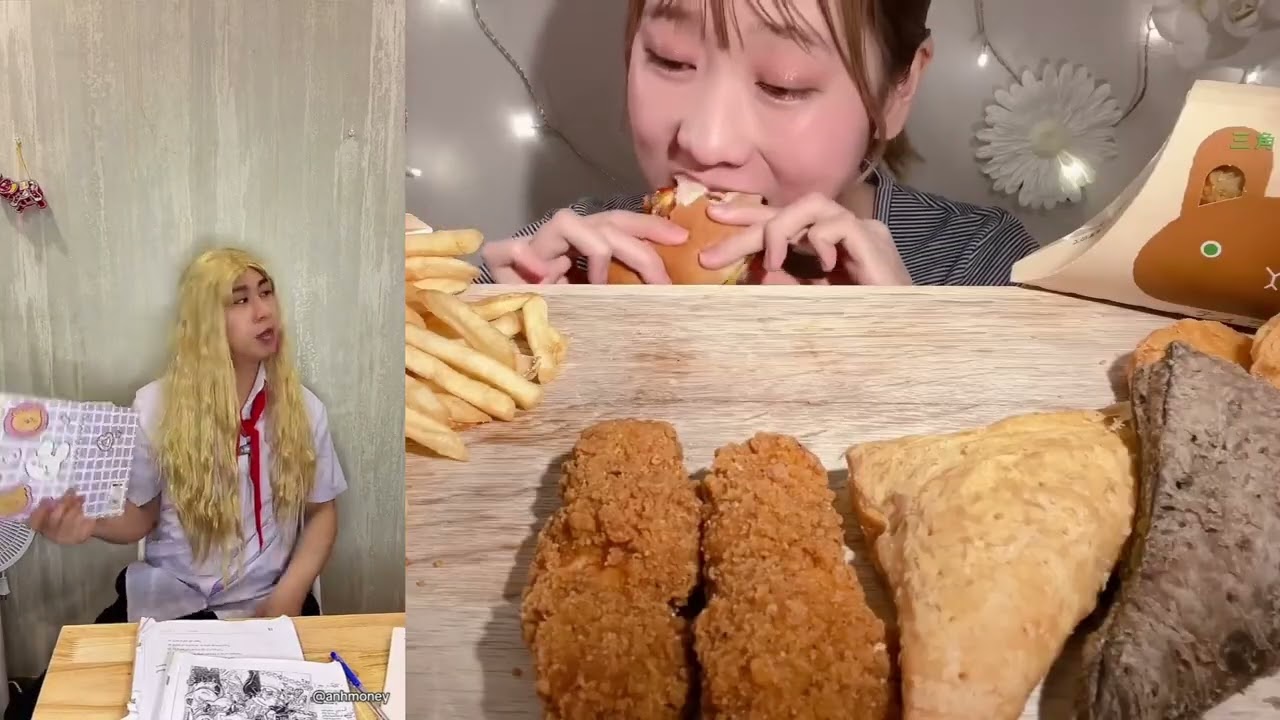 Video Ngắn (anhmoney) Và Mukbang (Chihun ASMR 치훈)